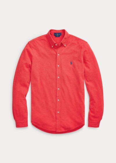 Men's Polo Ralph Lauren Featherweight Mesh Shirts | 984736ZCK